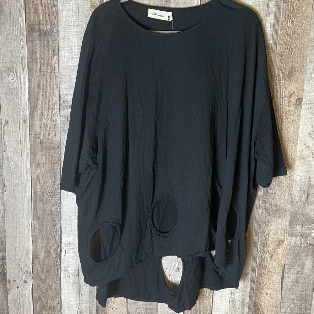 Cheyenne Hi-Low Tunic Top Lagenlook NWT